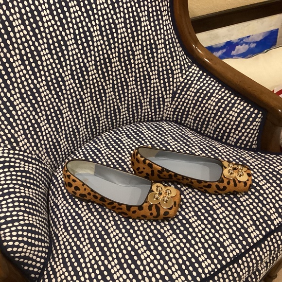 Francis Valentine Ballet Flat Leopard Print, size 7 - Picture 3 of 3